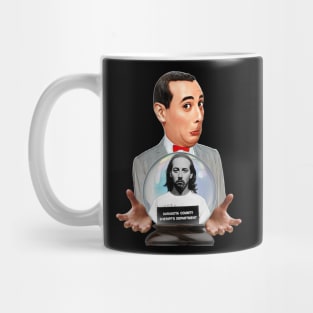 Pee Wee Herman Mugshot Mug